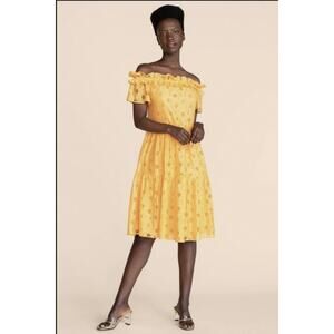 Trina Turk Margery Dress In Mango Tango